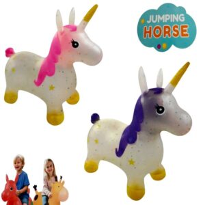 Saltarin 77966 Unicornio transparente