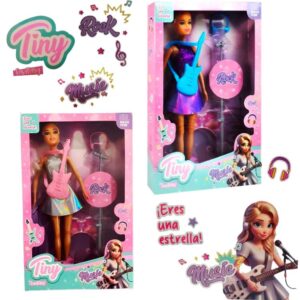 Muñeca Tiny Rock con accesorios 76635