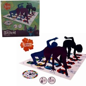 Juego de destreza –  Color dance stitch. Misma dinámica del twister