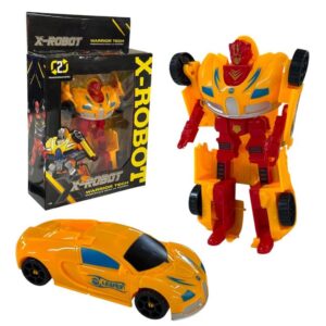 Transformable auto amarillo 77143