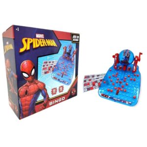 Bingo con bolillero spiderman
