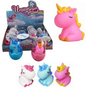 Huevo con unicornio 9cm
