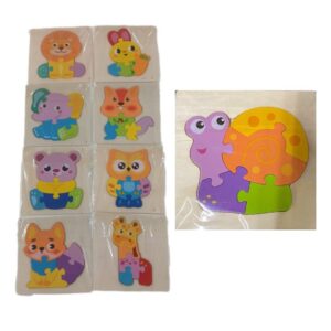 Encastre de madera animales 375