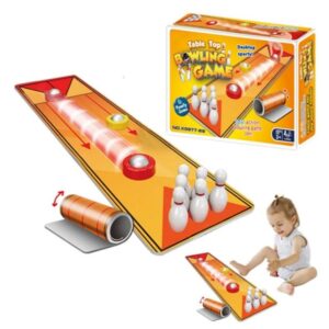 Bolos de 5cm con pista enrollable.Caja 977-89