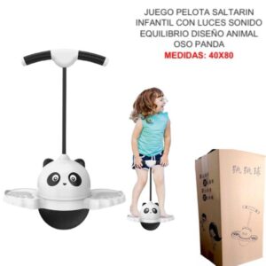 Saltarin con manubrio panda