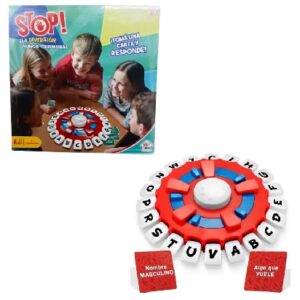 Juego palabras Stop. Misma dinámica del Basta. Usa pilas