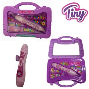 Aplicador de bijou para el cabello.Con peine y accesorios.