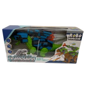 Dino caja a pila con dardos