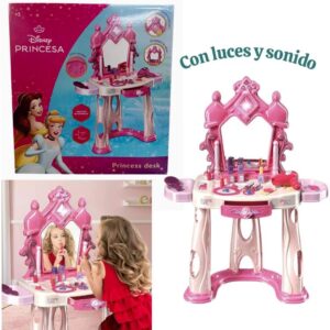 Tocador Princesas. Con luz , sonidos y accesorios. 77582