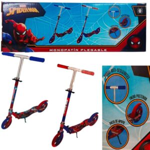 Monopatin 2 ruedas grandes Spider. Soporta hasta 100 kg.