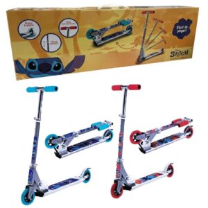 Monopatin 2 ruedas . Aluminio. Stitch