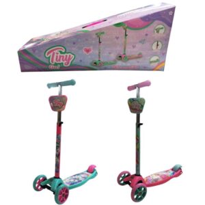 Monopatin 3 ruedas invertidas Tiny. Soporta hasta 70kg