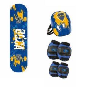 Skate 60 x 15 con set de proteccion hasta 30 kilos