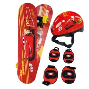 Skate 60 x 15 Cars con set de proteccion hasta 30 kilos