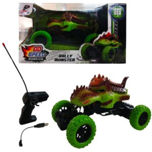 Auto a radio control Dino. Con carga USB 75472. Caja 29cm x 16cm