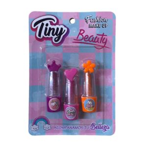 Labiales tiny maquillaje blister