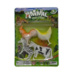 Set de animales de granja.Blister:14x 19cm