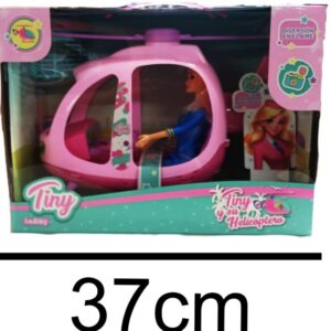 Muñeca Tiny con helicoptero