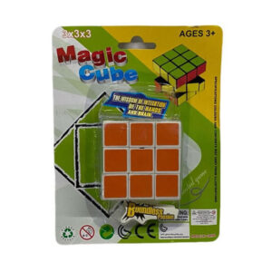 Cubo magico 3×3 . Tamaño cubo 6x6cm . Blister 16cm