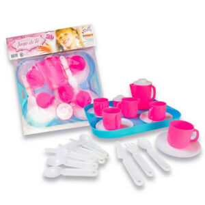 Juego de té con bandeja