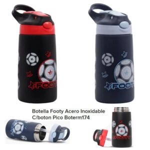 Botella Termica Footy Futbol 162