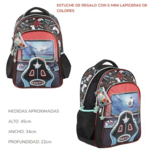 Mochila 18 pulgadas Gamer Footy