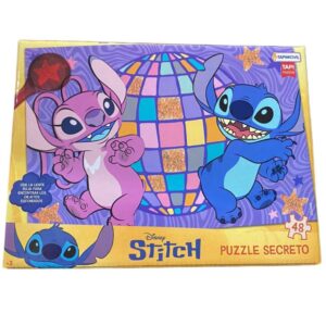 Puzzle stich x 48 piezas con lupa
