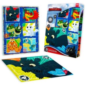 Rompecabezas x 24/36 piezas Dragones ( Chimuelo)