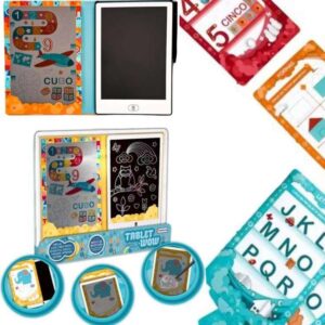 Tablet Wow. Contiene 1 Pizarra digital con tarjetones didácticos.