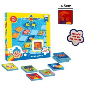 Memoria Plim plim, Fichas de 4.5cm