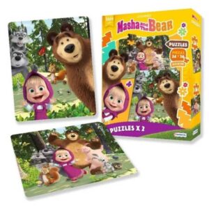 Rompecabezas x 24/36 piezas Masha y el oso
