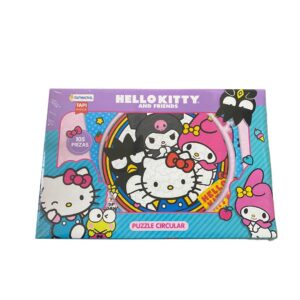 Rompecabezas Kitty x 105 piezas circular