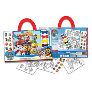 Maletin con acuarelas de paw patrol