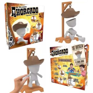 Juego palabras Ahorcado Clásico. Se agregan partes del cuerpo a medida que no adivinas.