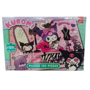 Rompecabeza x 120 piezas Kuromi