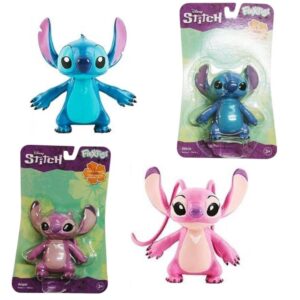 Muñeco 10cm Stitch/ Angel. flexionable
