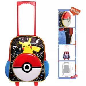 Mochila carro 16 pulgadas Pokemon