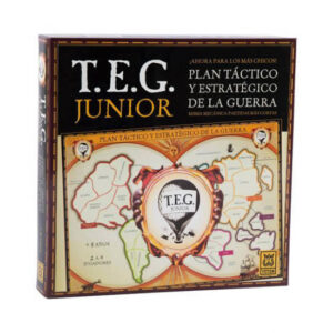 Juego estrategia teg junior,adaptacion infantil del teg tradicional c/piezas más grandes