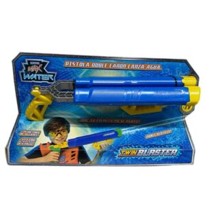 Lanzador de agua 50cm twin blaster chikitoys