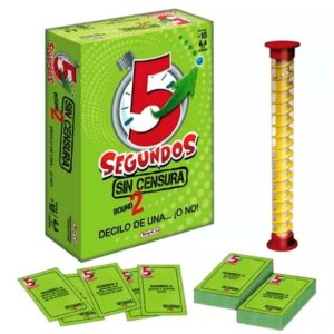 5 segundos sin censura Round 2. (+18 años). Con temporizador para dinamicas rápidas.