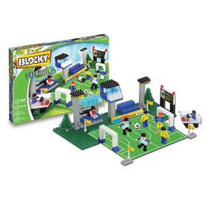 Blocky fútbol de 185 piezas con 6 muñequitos