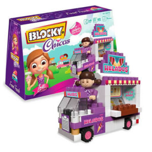 Blocky set de chicas food truck de 65 piezas con 1 muñequita