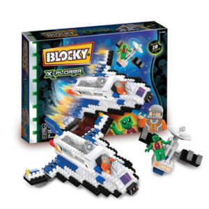 Blocky set x-plorer de 148 piezas con 2 muñequitos