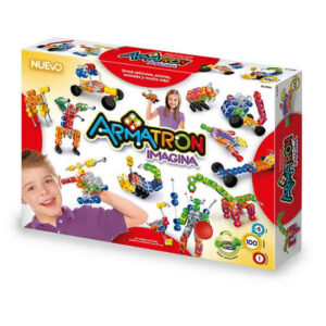 Armatron imagina de 100 piezas.Se puede armar vehículos,aviones o animales