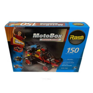 Rasti motobox de 150 piezas,con motor incluido.Se puede armar el Arenero ATV500