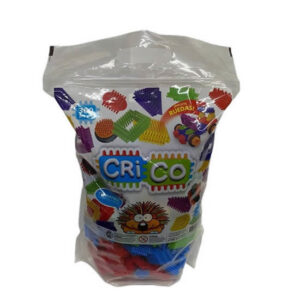 Crico de 300 piezas con ruedas.Compatibles con otras marcas