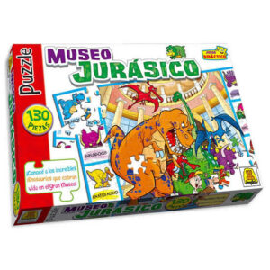 Rompecabezas 130 piezas mundo jurasico Medida 40.5 x 29.5 cm