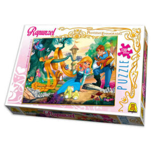 Rompecabezas 130 piezas rapunzel. Medida 40.5 x 29.5 cm