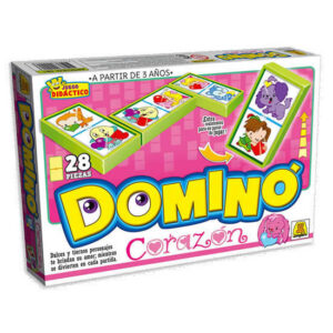 Juego dominó corazón