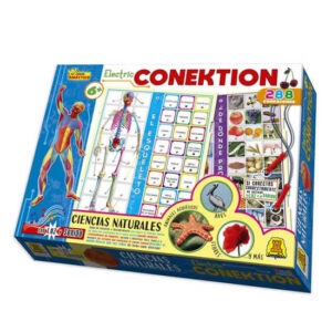 Juego interactivo Electric conektion de Ciencias Naturales, con luz y sonido y 288 preguntas